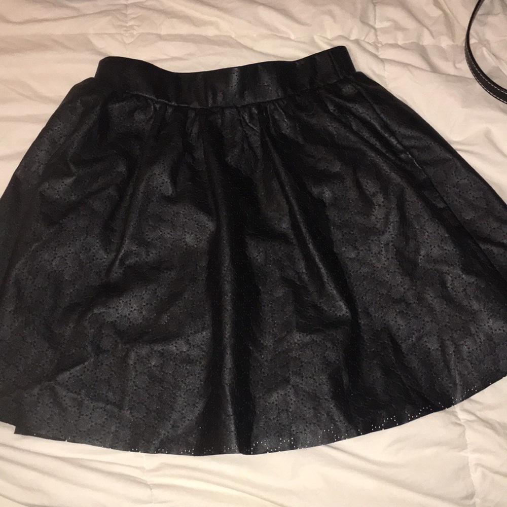 Black Honeycomb Skirt